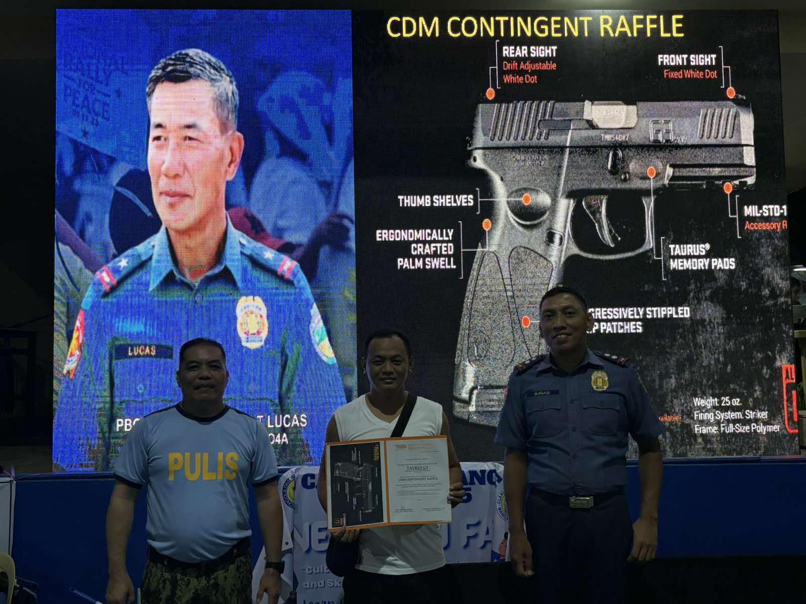 PBGen Lucas, ipinakita ang tunay na malasakit sa mga CDM contingents ng ...