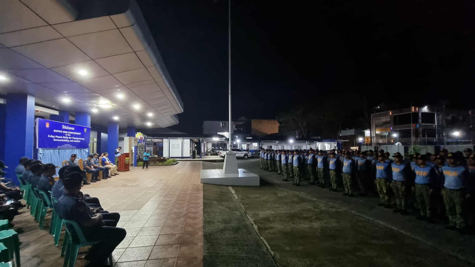 NVPPO, malugod na binati ang CDM contingents matapos magsilbi sa 3-day ...