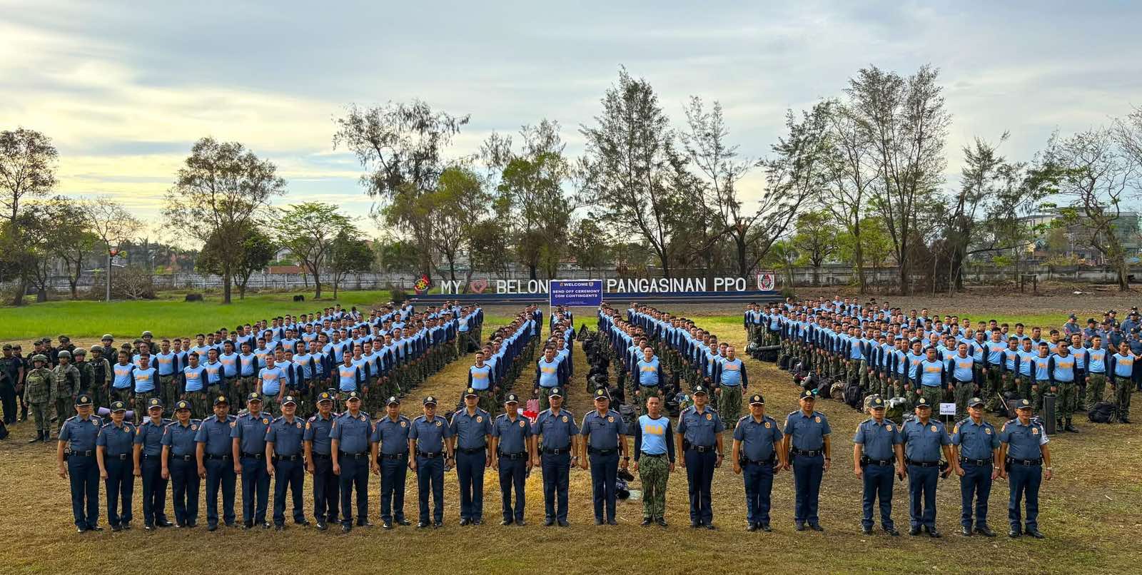 Pangasinan PPO, nagsagawa ng Send-Off Ceremony para sa CDM contingent ...
