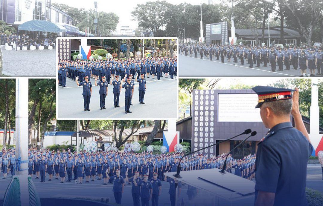 Simultaneous Oath-Taking and Donning of Ranks, isinagawa ng PNP