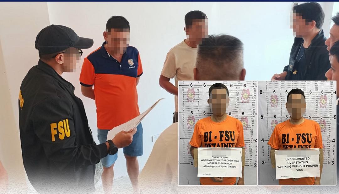 2 Chinese Nationals, arestado ng mga awtoridad sa Tacloban dahil sa ...