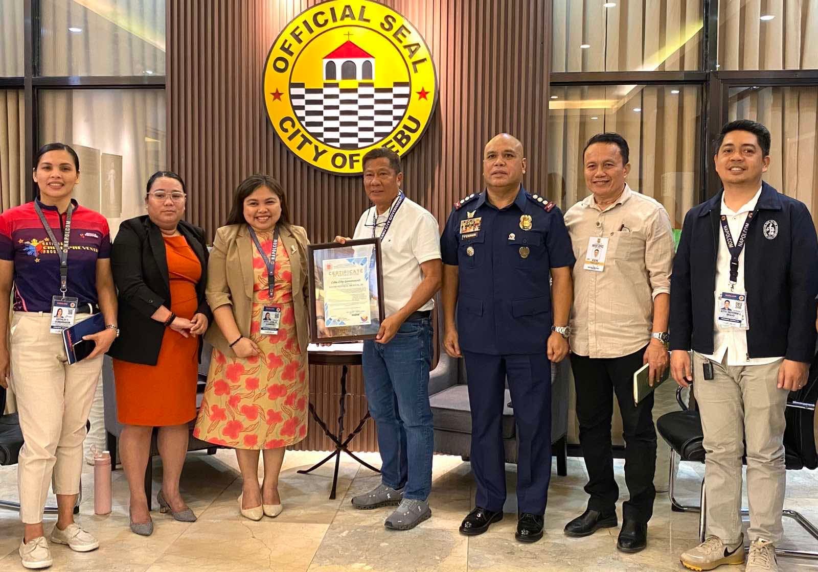 CCPO at NAPOLCOM 7, pinalalakas ang ugnayan sa Cebu City Government ...